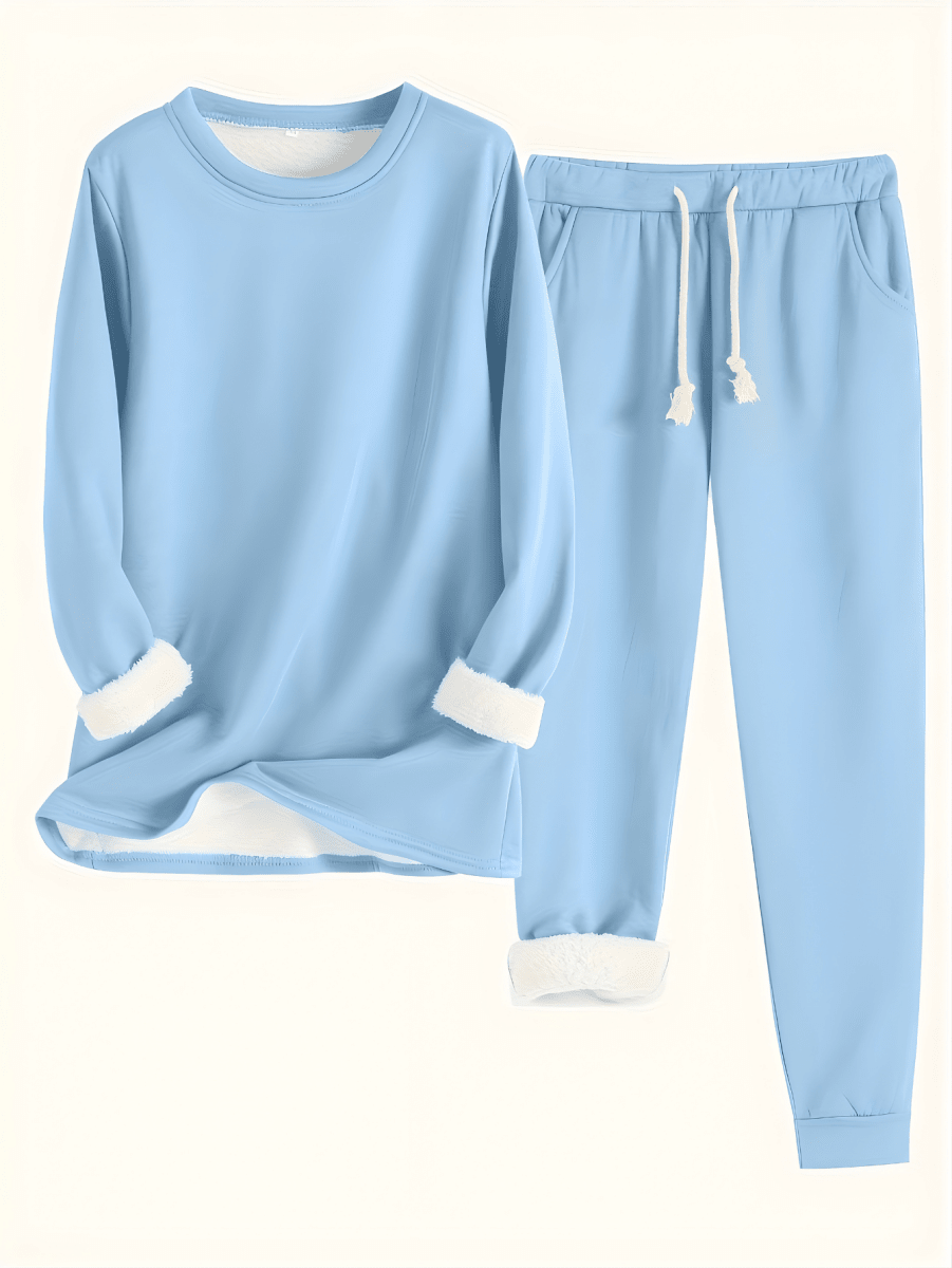 ALANNA | Loungewear set with relaxed-fit trousers - Liora Melbourne