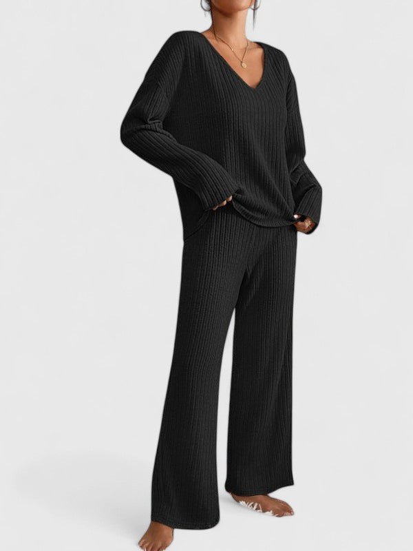 ANGELINE | Set with wide-leg pants - Liora Melbourne