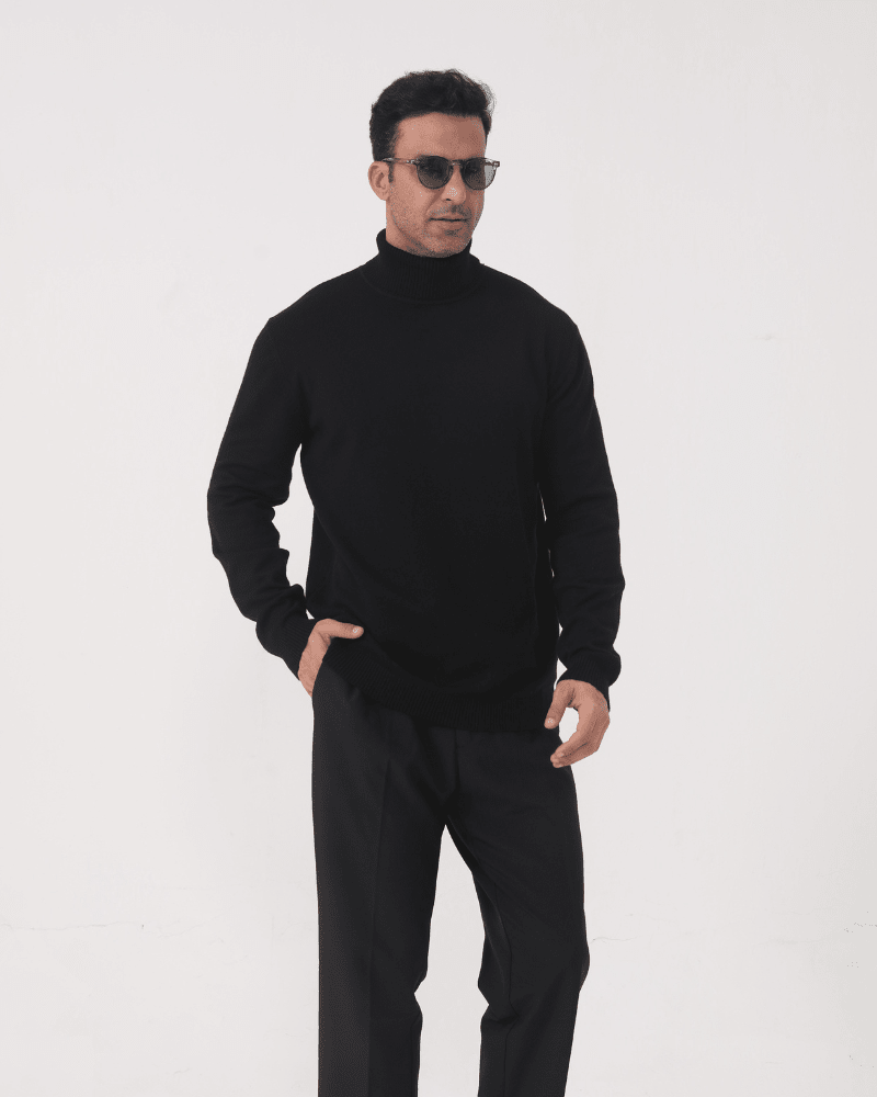 LUCA | Turtleneck jumper with slim fit - Liora Melbourne