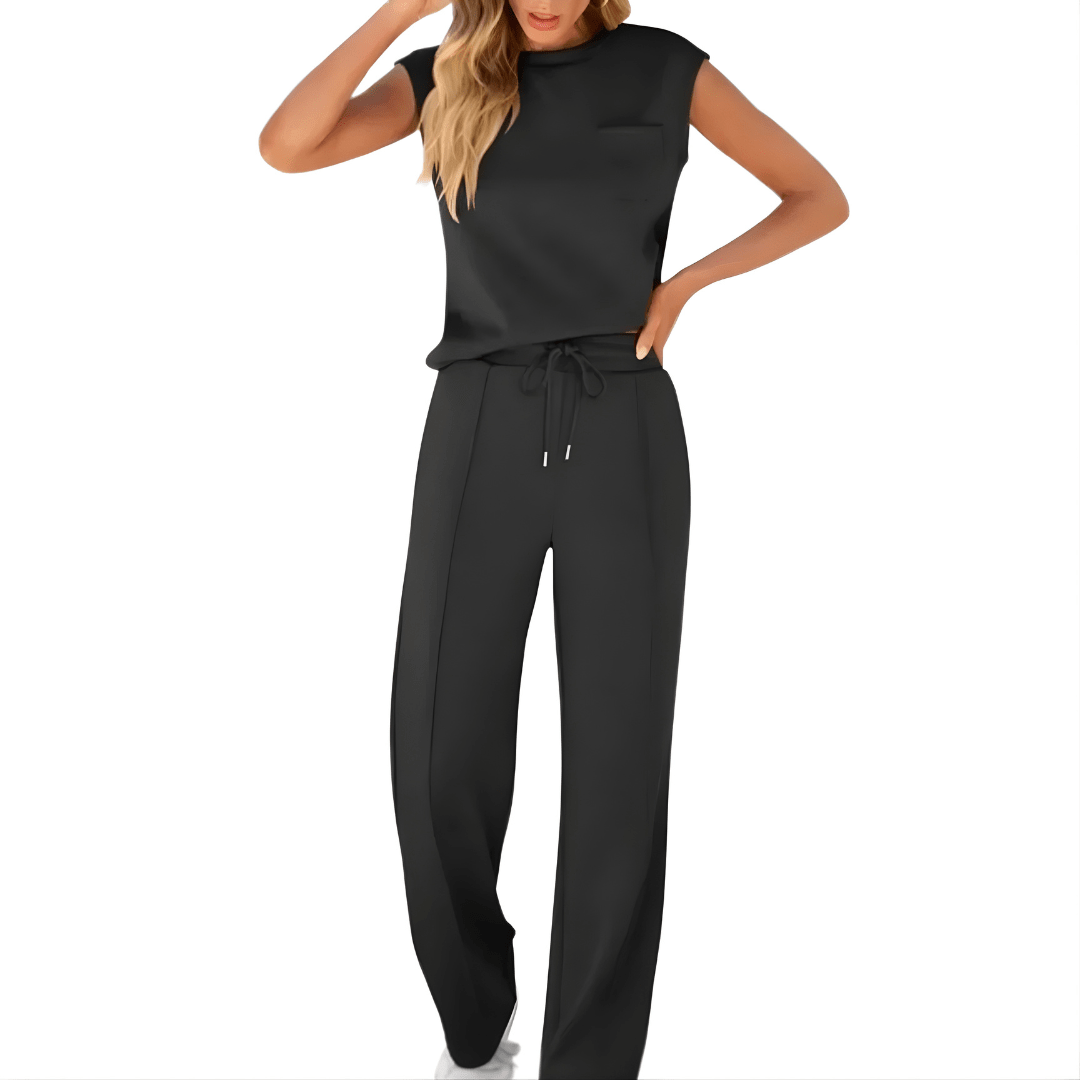 TAYLOR | Set with wide-leg pants - Liora Melbourne