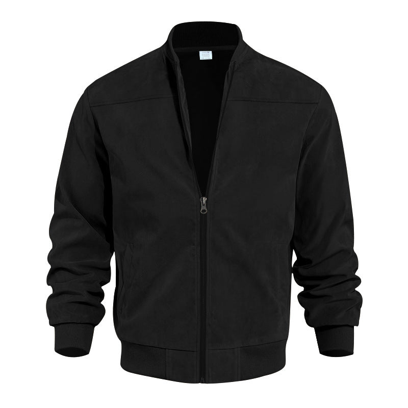 BLAKE | Bomber jacket with ribbed trim - Liora Melbourne