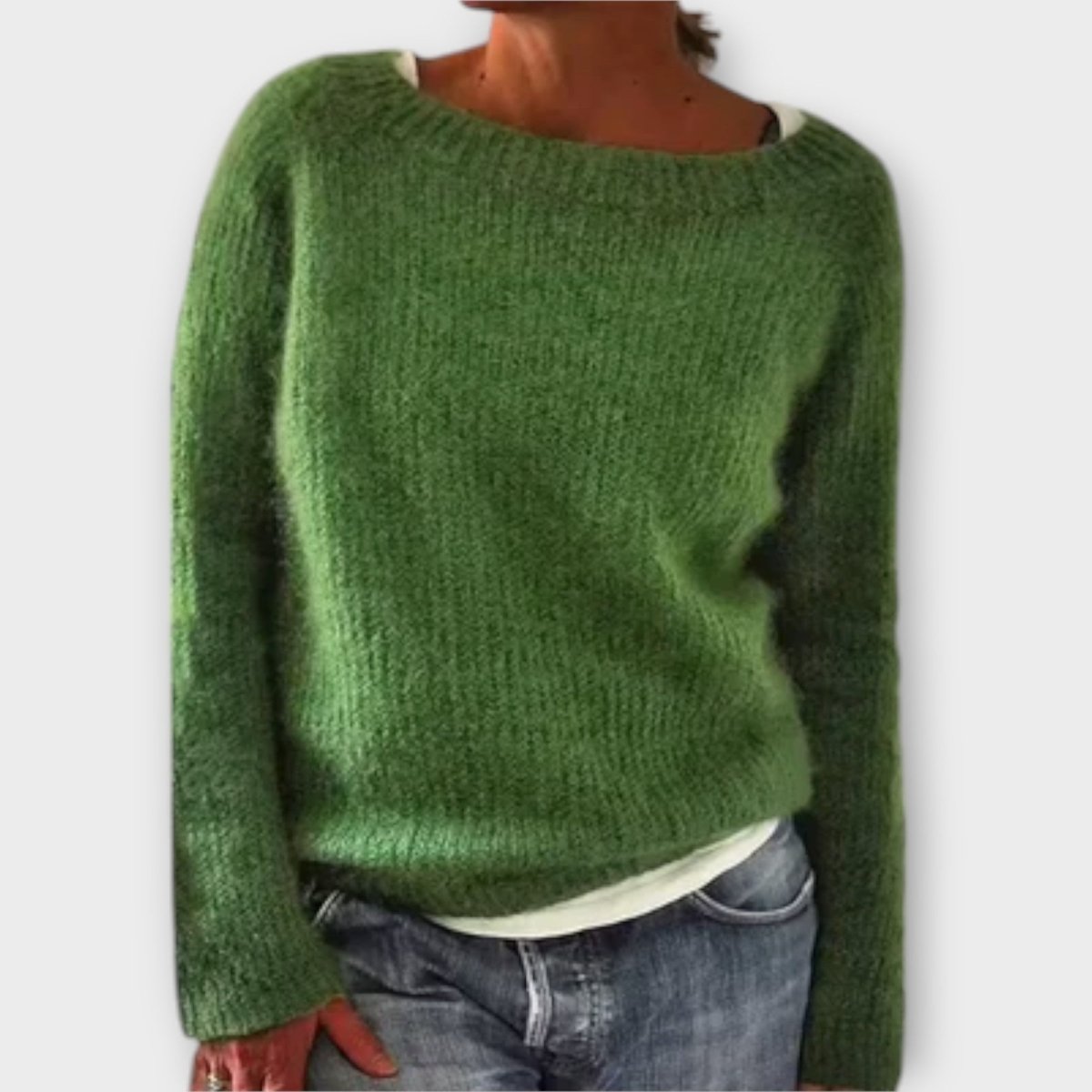 REECE | Icelandic jumper with patterned knit - Liora Melbourne