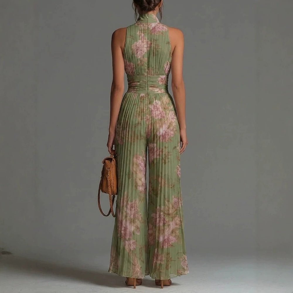 SOFIA | Jumpsuit with wide-leg trousers - Liora Melbourne