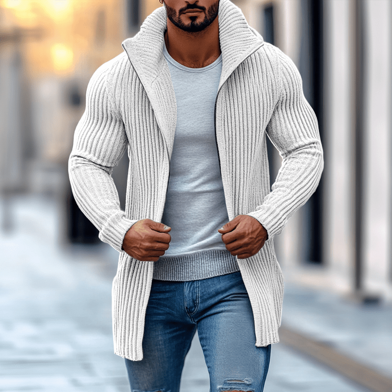 LUCA | Knit cardigan with stripe detail - Liora Melbourne