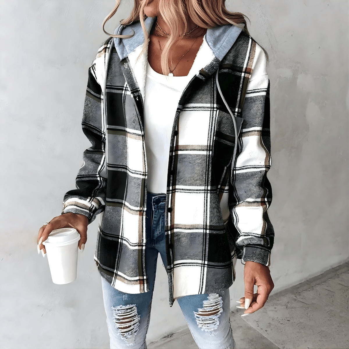 EUNICE | Warm jacket with insulated lining - Liora Melbourne