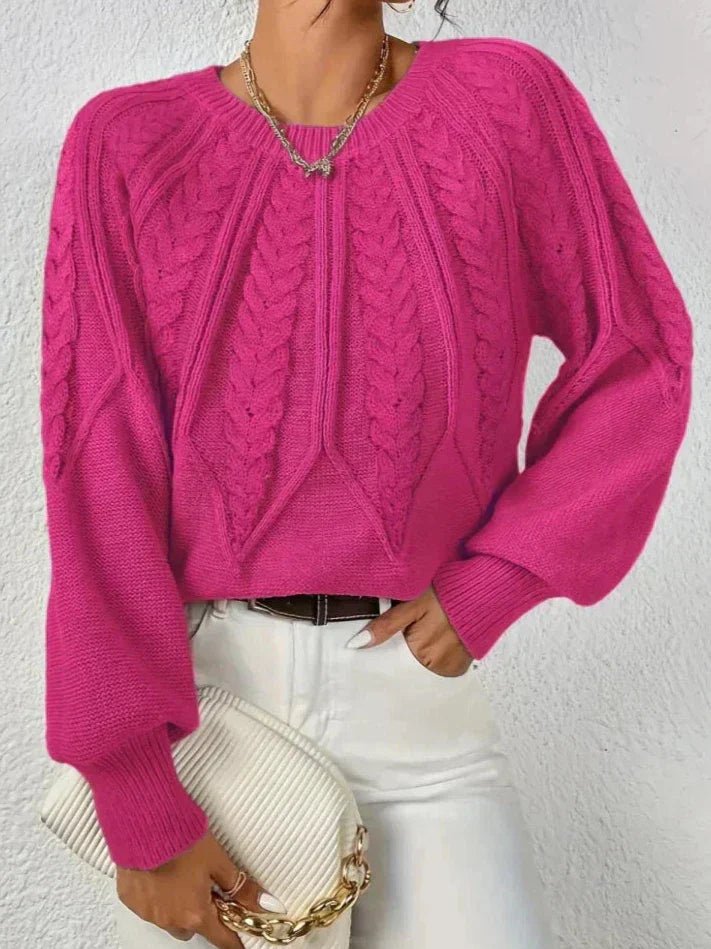 SIENNA | Knitted jumper with a slim fit - Liora Melbourne