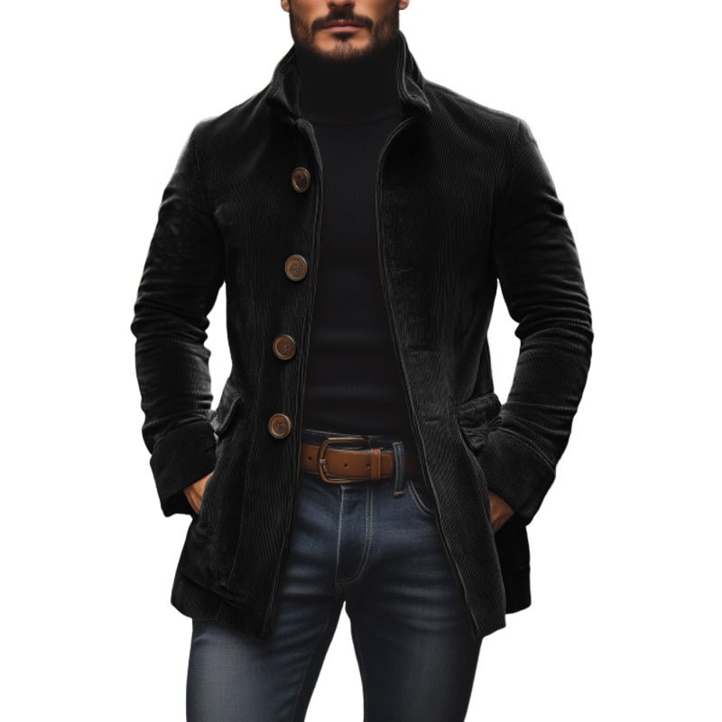 NOAH | Jacket with stand collar - Liora Melbourne