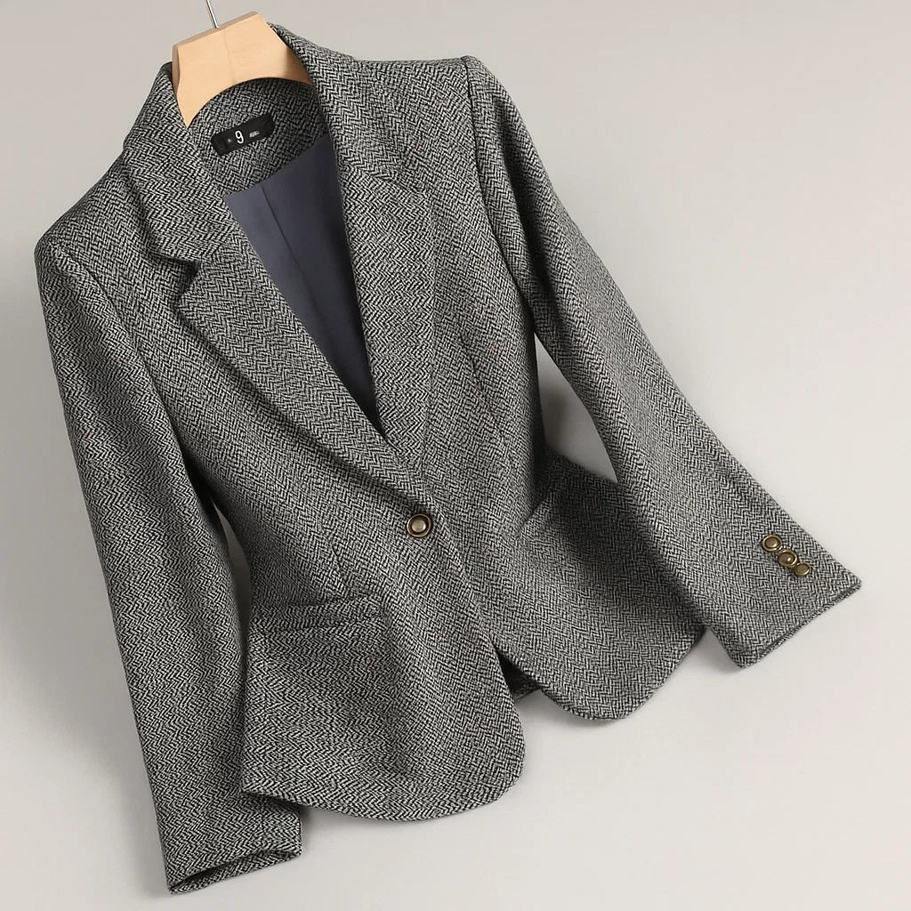 ADLEY | Blazer with button cuffs - Liora Melbourne