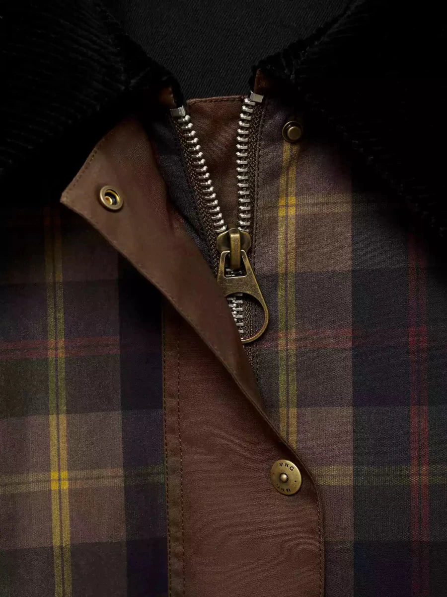 WILLOW | Jacket with plaid pattern - Liora Melbourne