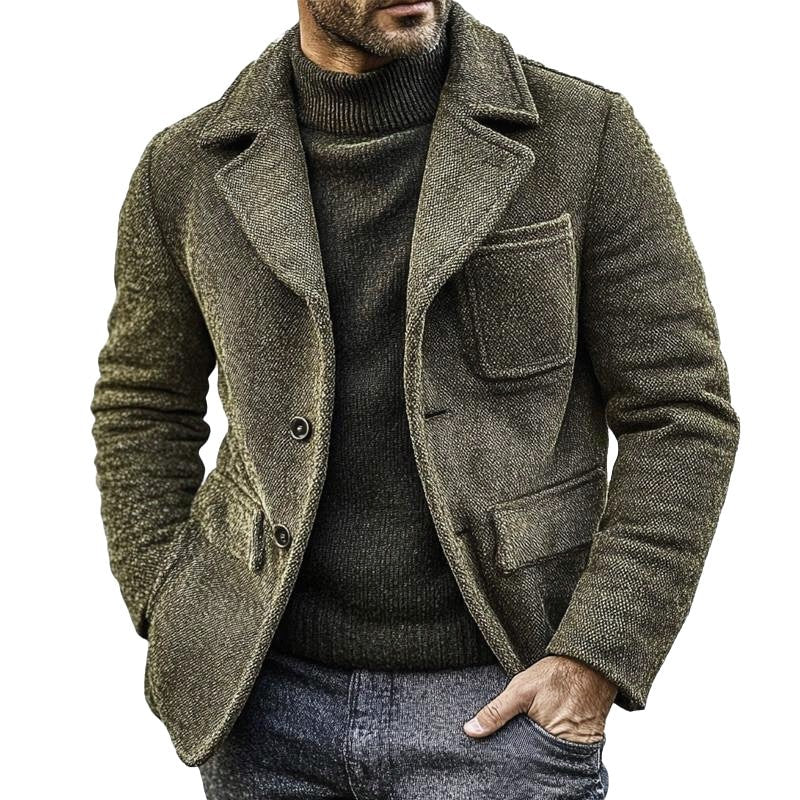 DYLAN | Canvas jacket with single-breasted closure - Liora Melbourne
