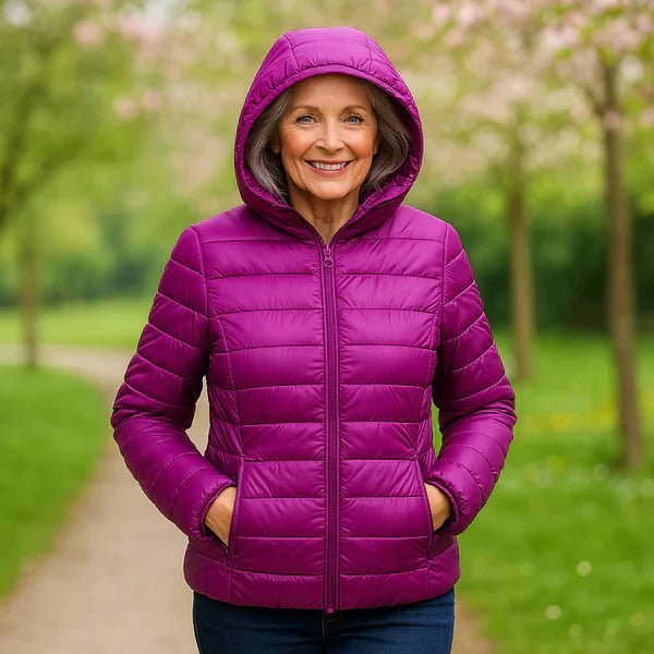 THELMA | Hooded jacket with zip pockets - Liora Melbourne