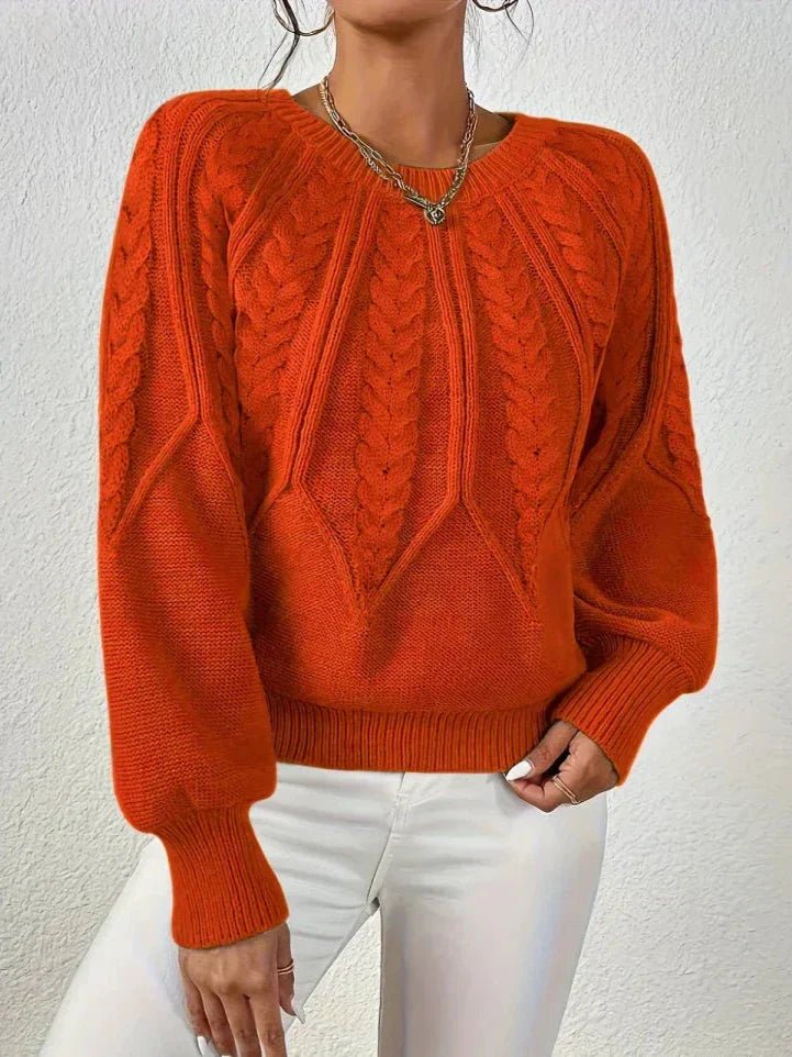 SIENNA | Knitted jumper with a slim fit - Liora Melbourne