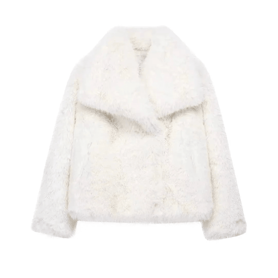 SCARLETT | Faux fur coat with hood - Liora Melbourne