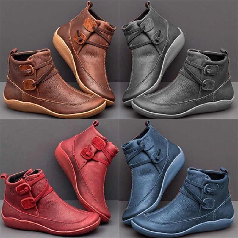 TIANA | Orthopedic boots in vegan leather - Liora Melbourne