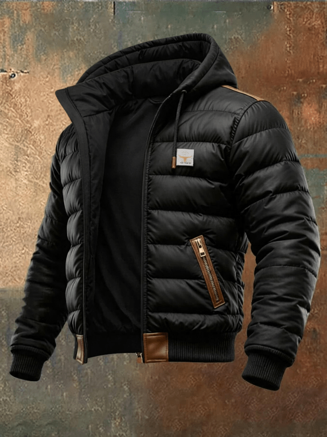 LEO | Quilted jacket with hood - Liora Melbourne