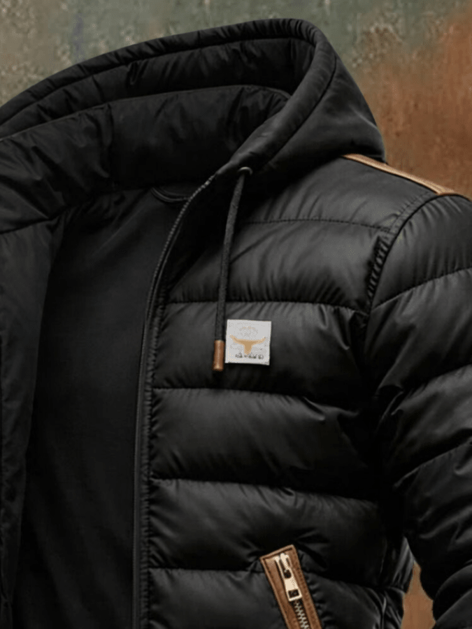 LEO | Quilted jacket with hood - Liora Melbourne