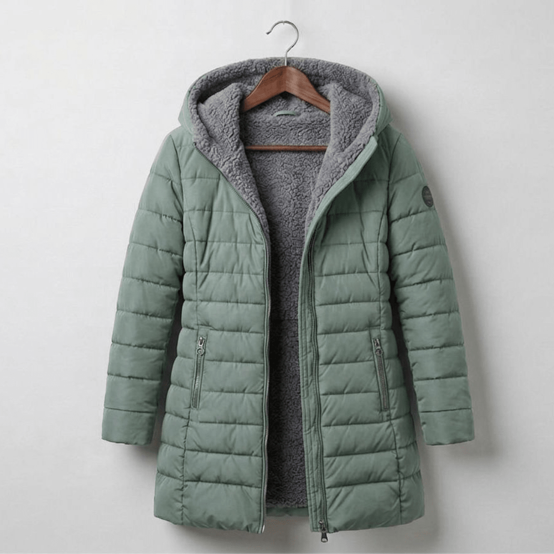 OLIVIA | Winter coat with quilted shell - Liora Melbourne