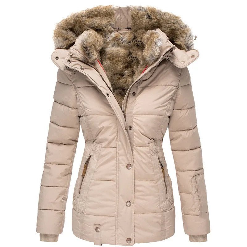 SUZIE | Winter coat with fur lining - Liora Melbourne