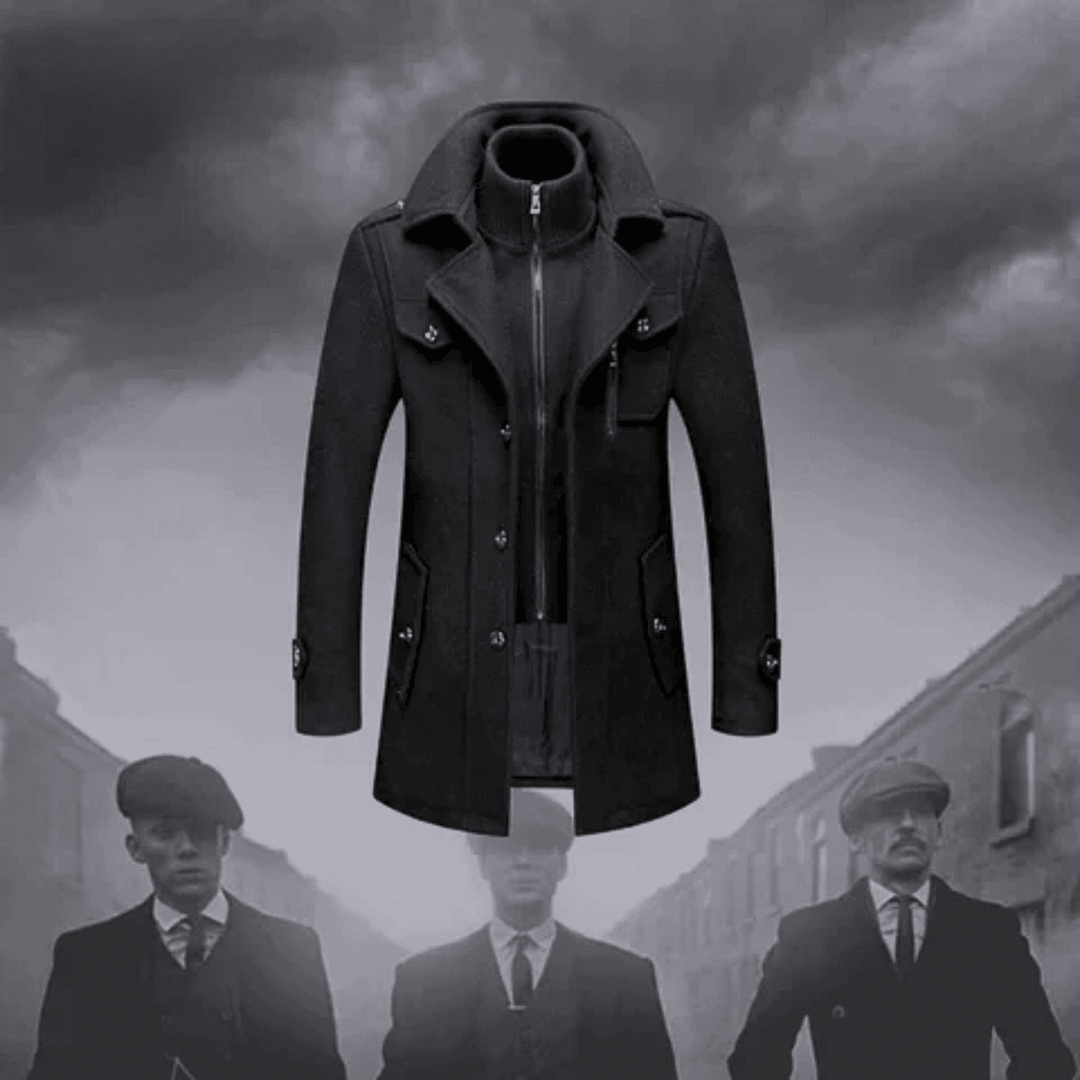 FREYA | Winter coat with button closure - Liora Melbourne