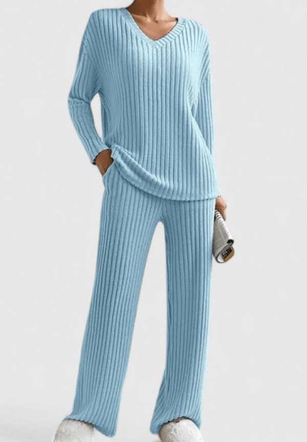 ANGELINE | Set with wide-leg pants - Liora Melbourne