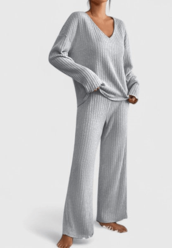 ANGELINE | Set with wide-leg pants - Liora Melbourne