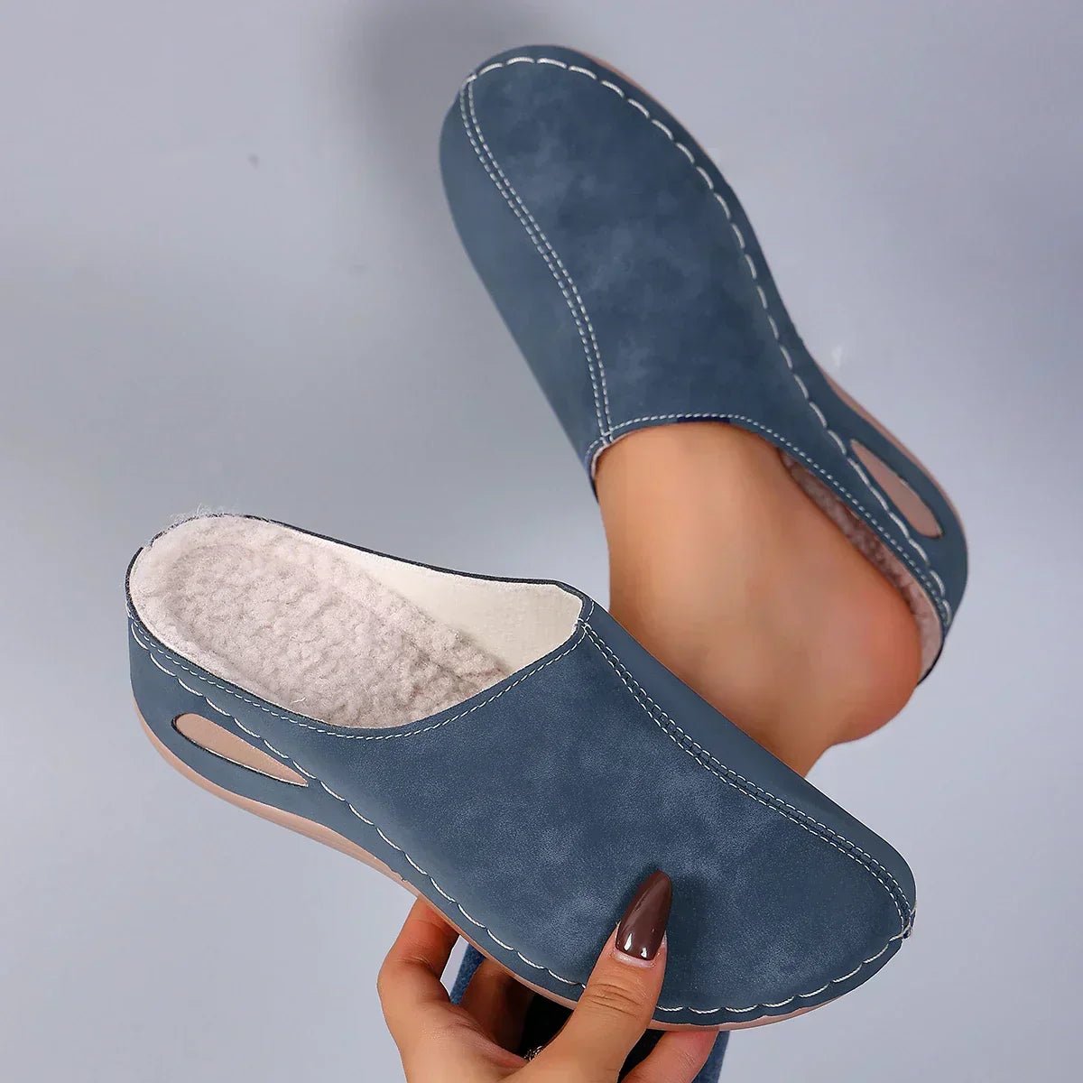HARPER | Orthopaedic slippers with cushioned footbed - Liora Melbourne