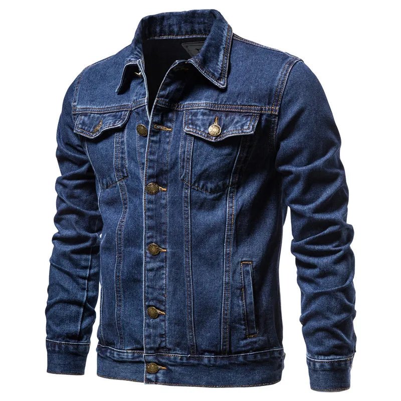 JASPER | Denim jacket with moto styling - Liora Melbourne