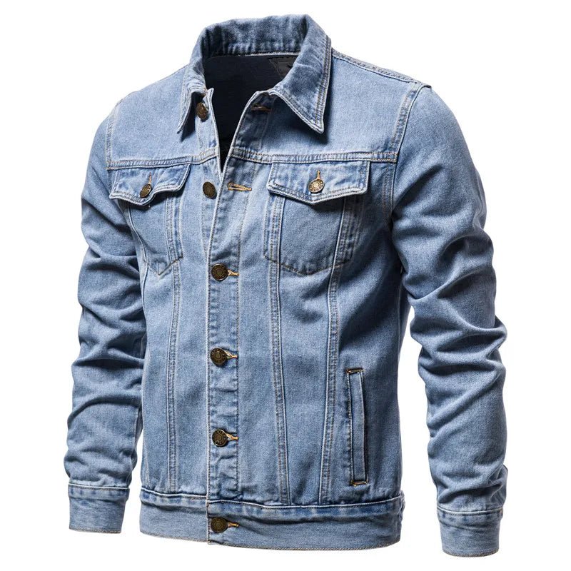 JASPER | Denim jacket with moto styling - Liora Melbourne