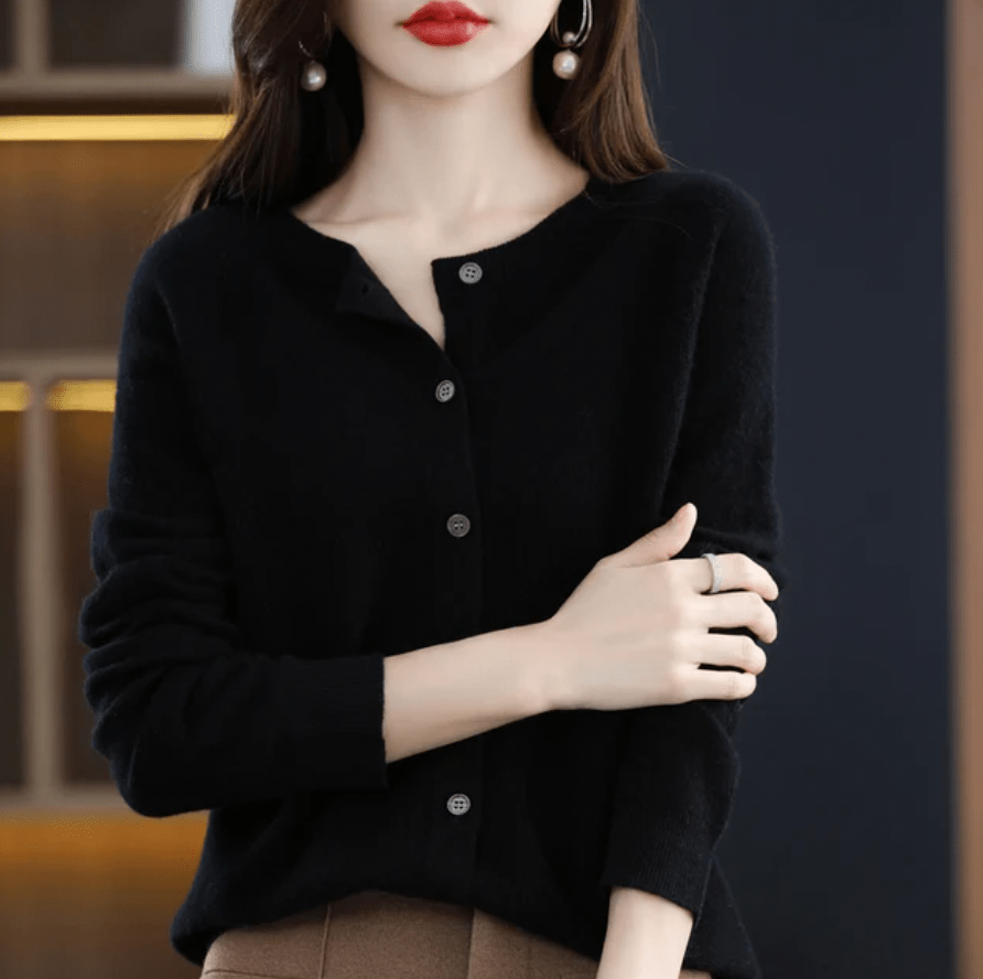 ISLA | Cardigan with button detail - Liora Melbourne