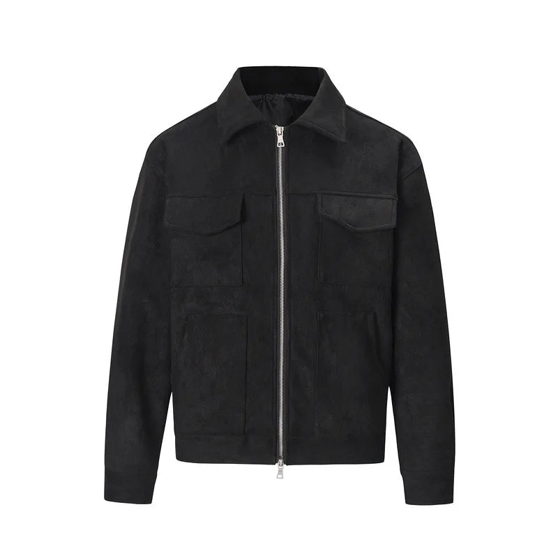 ELSIE | Oversized jacket in suede - Liora Melbourne