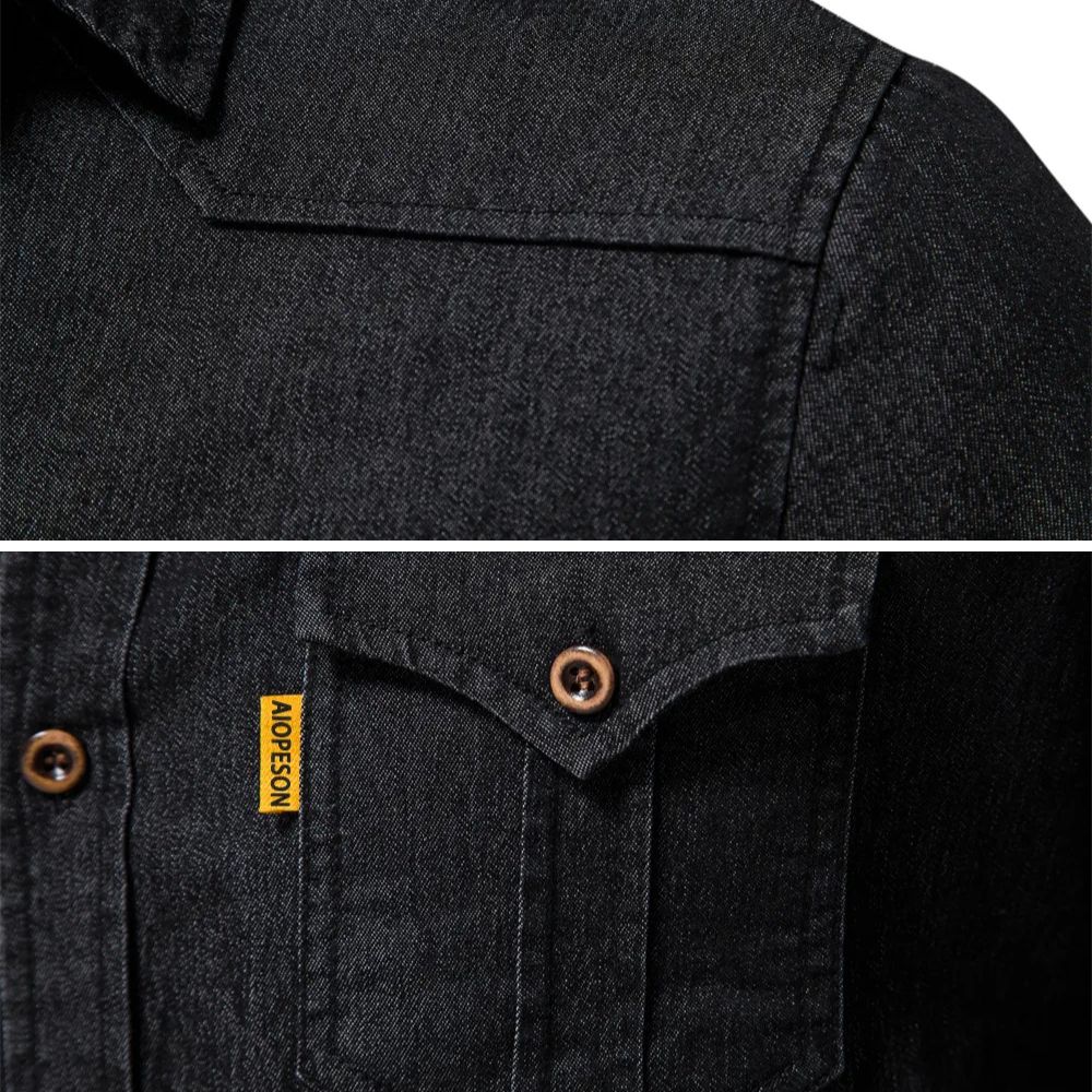 JACK | Denim jacket with chest pockets - Liora Melbourne