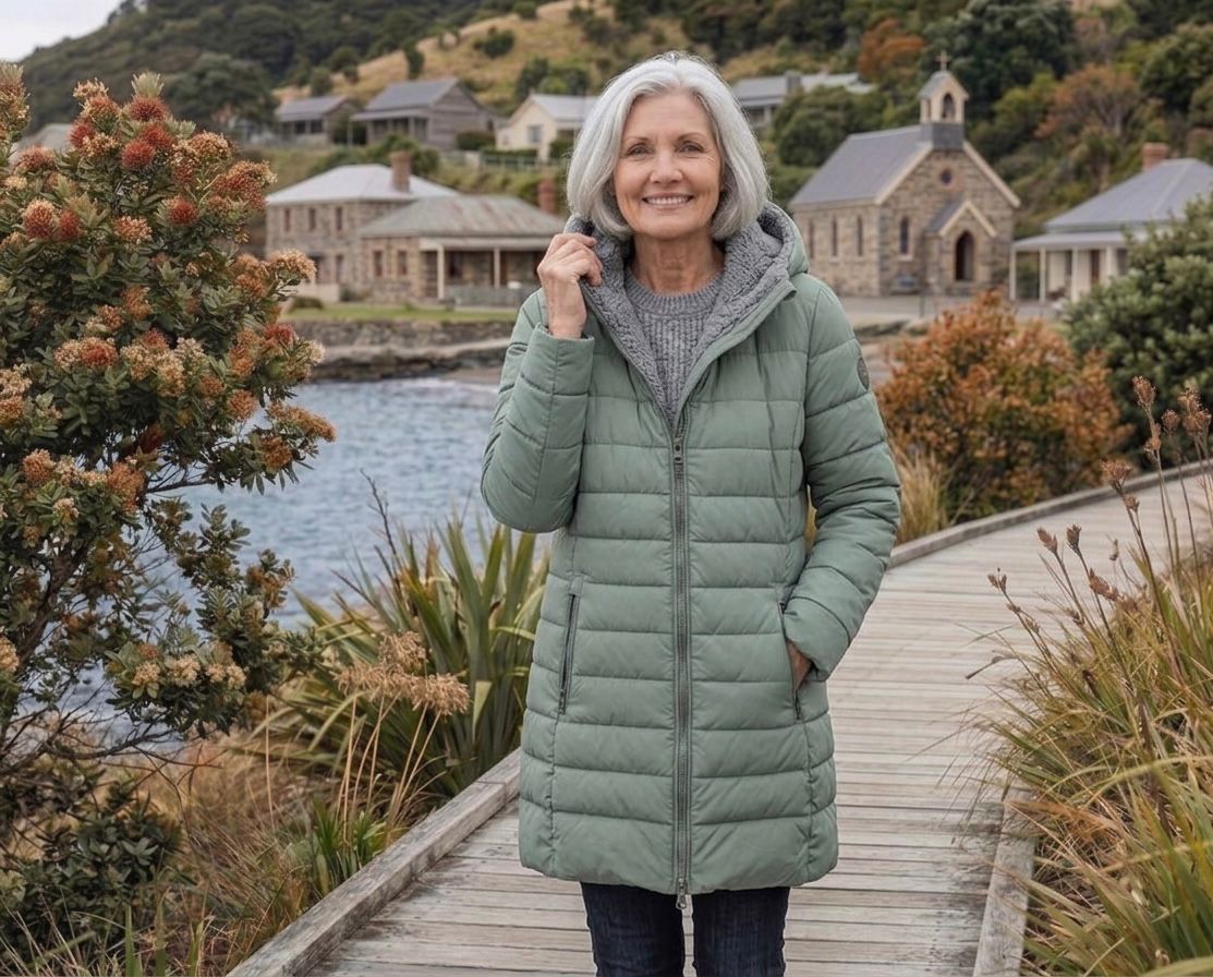 OLIVIA | Winter coat with quilted shell - Liora Melbourne