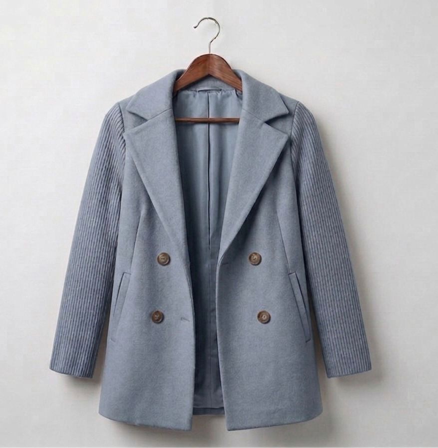 SASHA | Ribbed blazer coat - Liora Melbourne