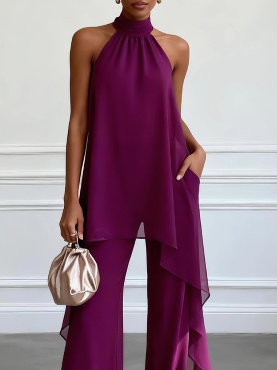 PENELOPE | Two-piece set with halter neck - Liora Melbourne
