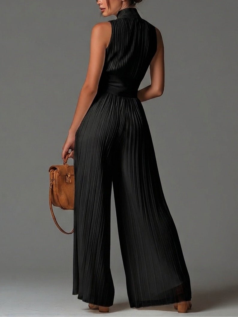 LARA | Jumpsuit with wide-leg trousers - Liora Melbourne