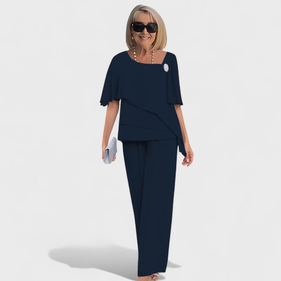 WYNONNA | Set with wide-leg pants - Liora Melbourne
