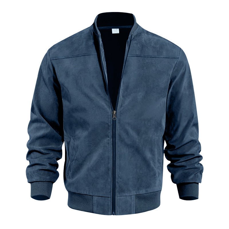 AARON | Bomber jacket with ribbed trim - Liora Melbourne