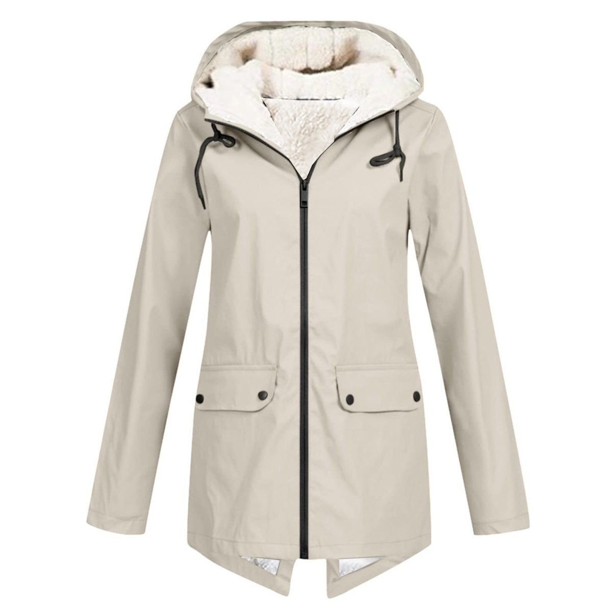 GRACE | Hooded jacket with fleece lining - Liora Melbourne