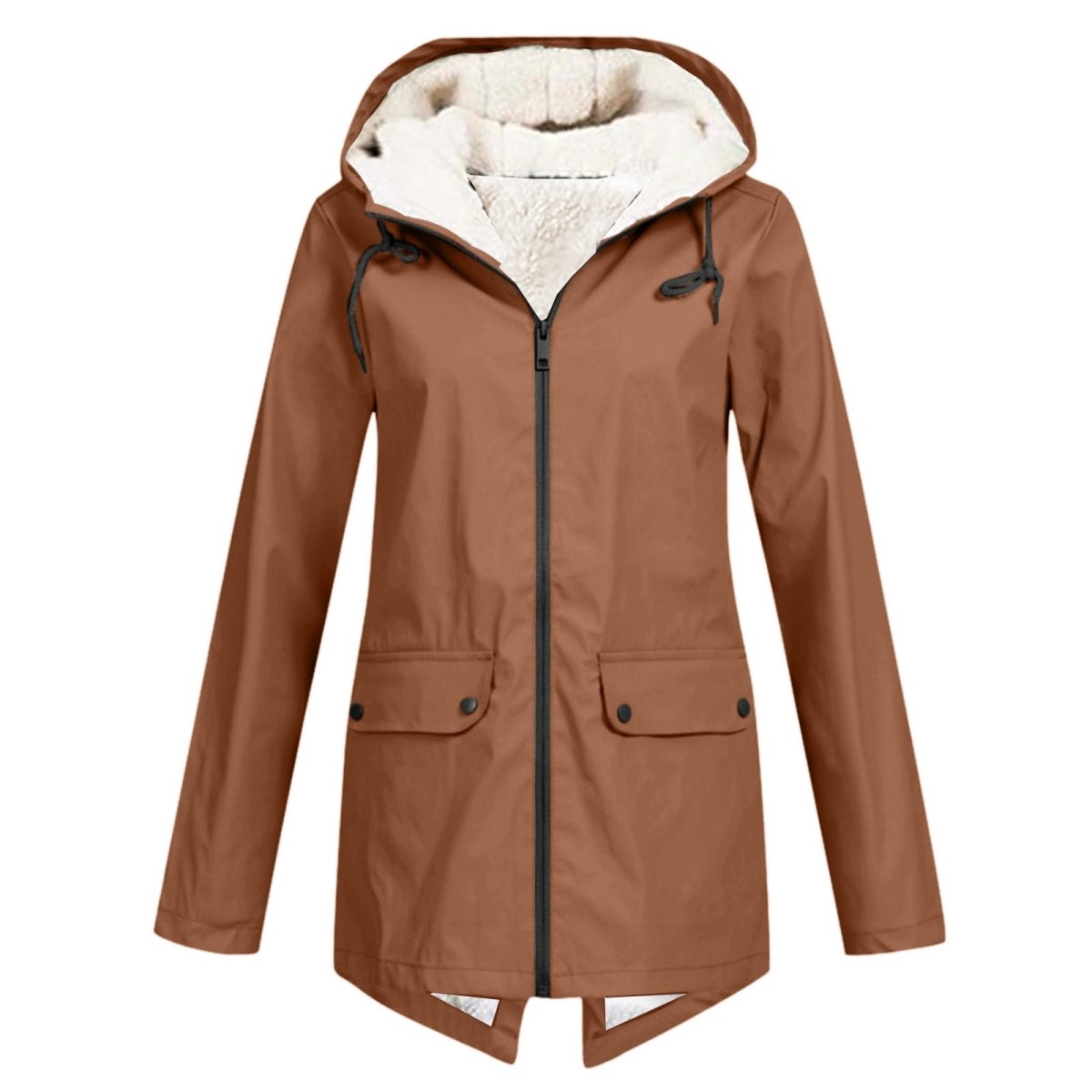 GRACE | Hooded jacket with fleece lining - Liora Melbourne