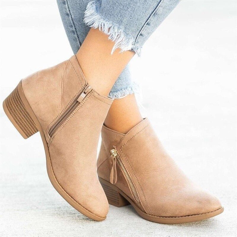 AMANDA | Orthopedic boots with wedge sole - Liora Melbourne