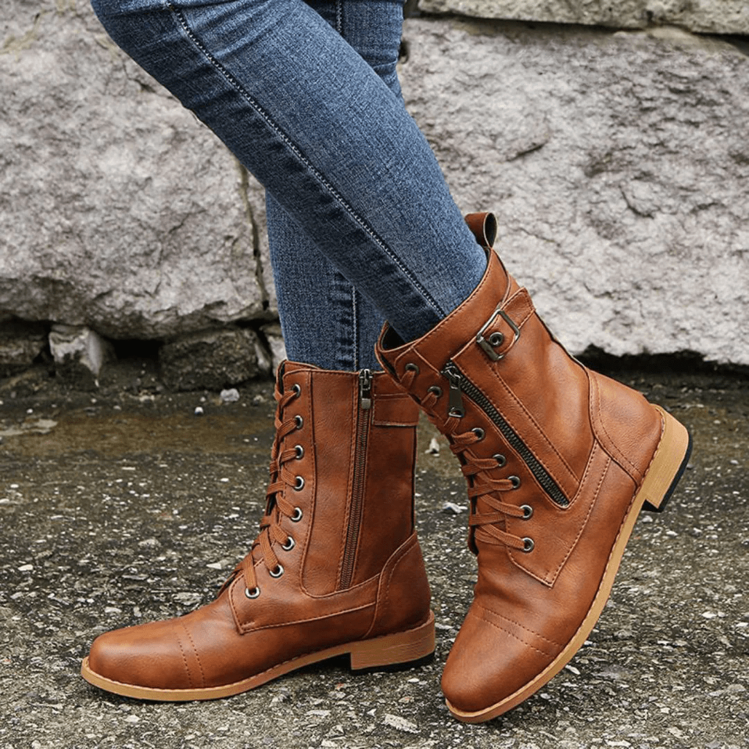BILLIE | Orthopedic boots with anti-slip sole - Liora Melbourne