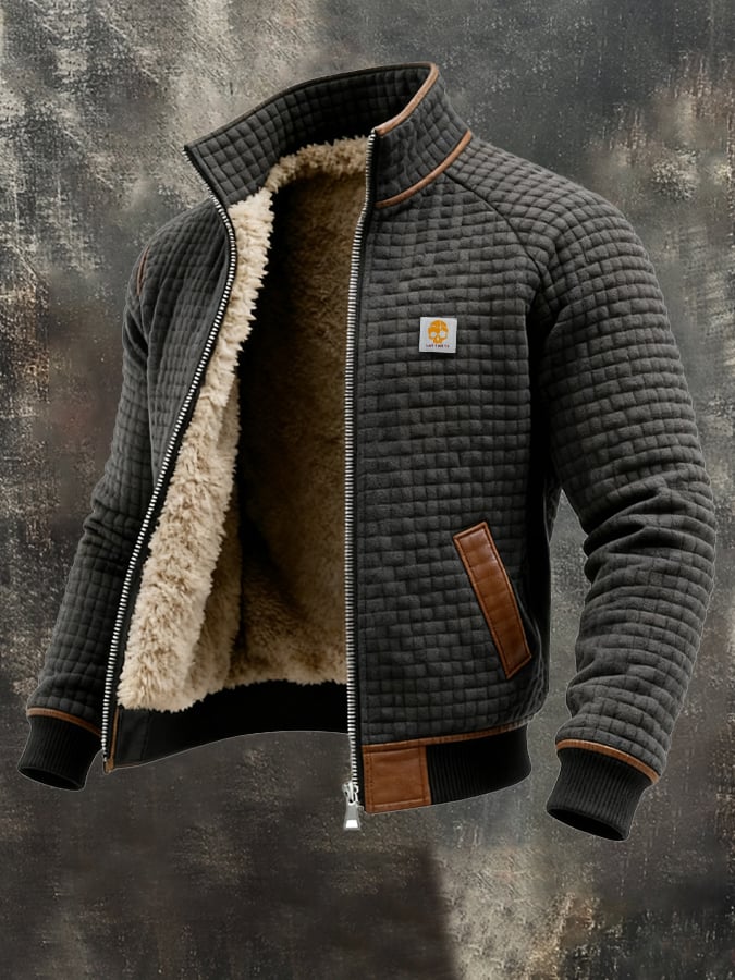 WILLIAM | Men's jacket with high collar - Liora Melbourne