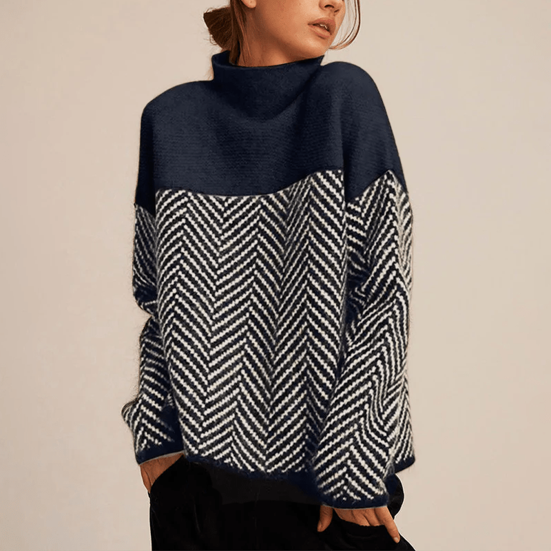 LALUNA | Soft-knit roll-neck jumper - Liora Melbourne