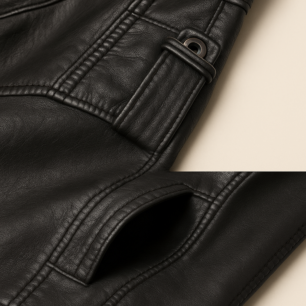 BONANZA | Moto jacket with stand collar