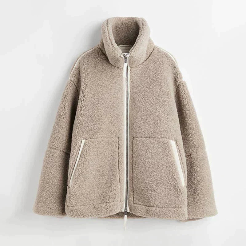 LALUNA | Teddy fleece vest with zip - Liora Melbourne