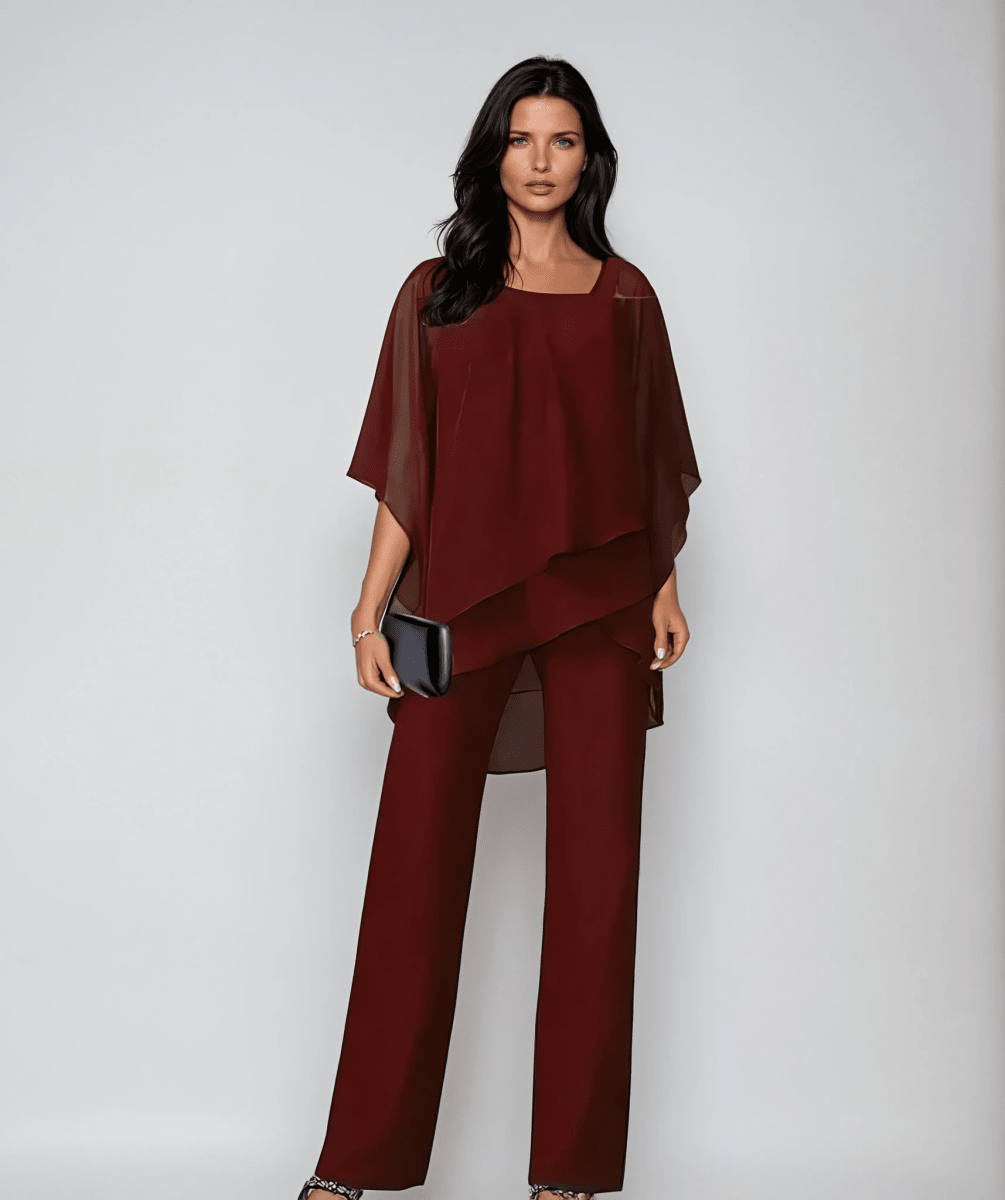SCARLETT | Two-piece set with layered skirt - Liora Melbourne