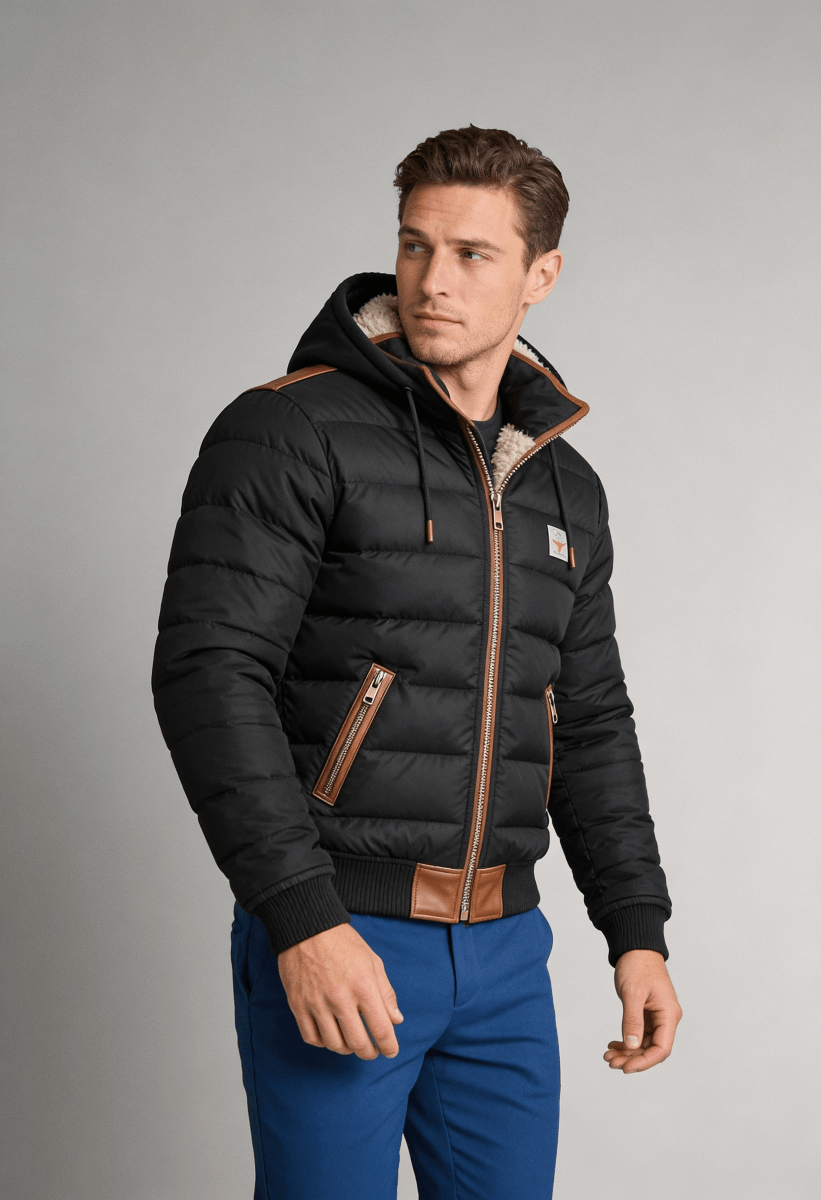 DAMIAN | Hooded jacket with padding - Liora Melbourne