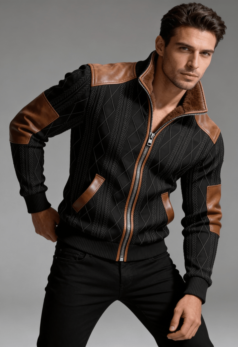 NOEL | Jacket with high collar - Liora Melbourne