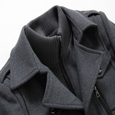 ARTHUR | Winter coat with button-zip closure - Liora Melbourne