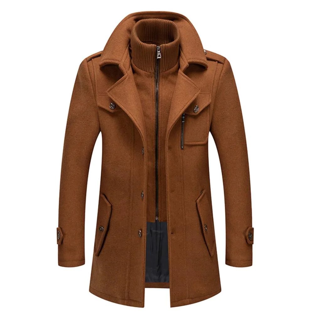 ARTHUR | Winter coat with button-zip closure - Liora Melbourne